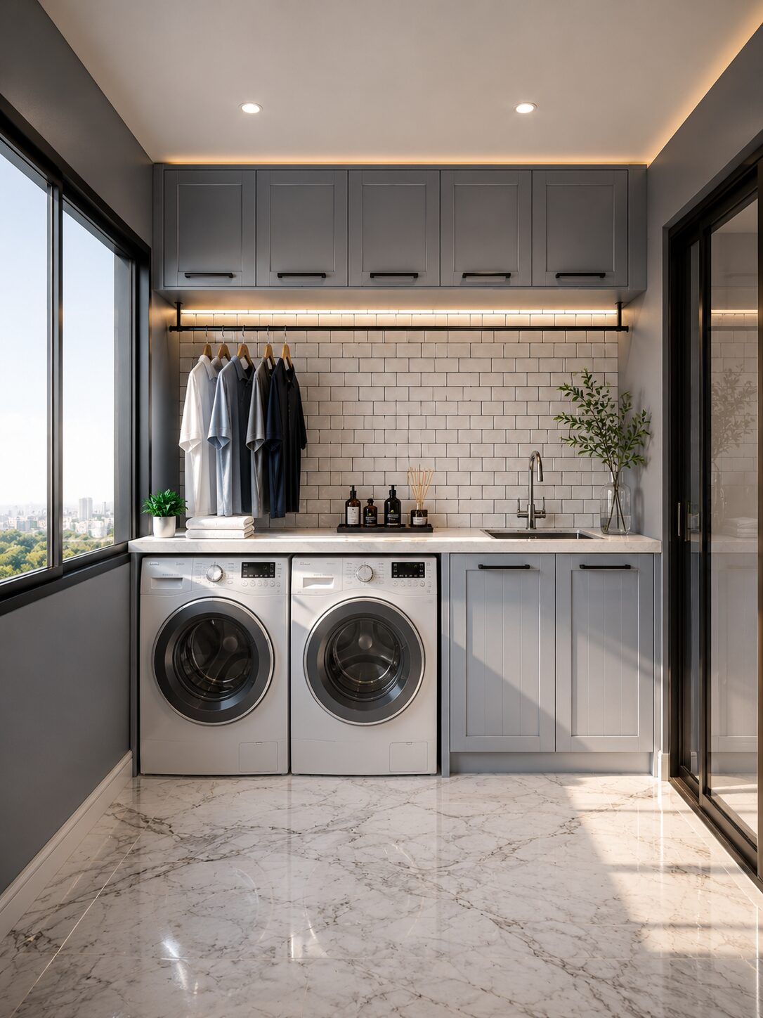 K'nat House laundry room