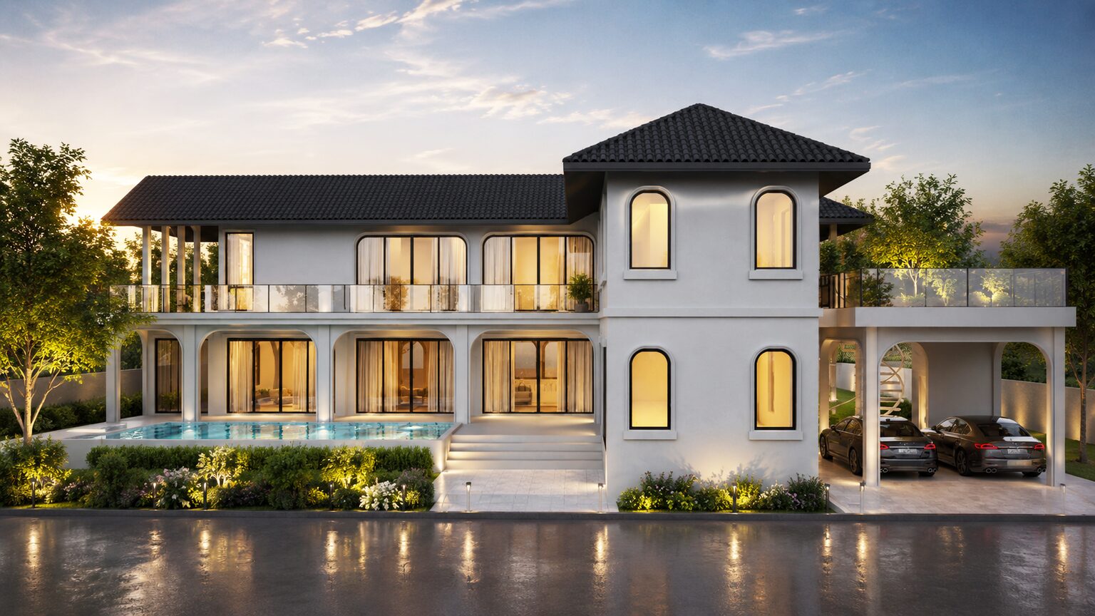 K'nay House floor plan illustration