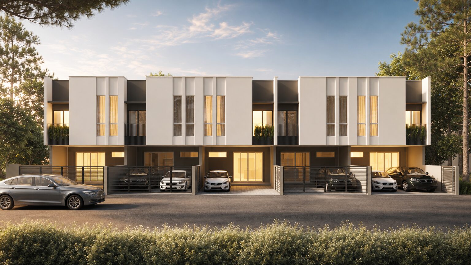 Life Space daytime facade with landscaping