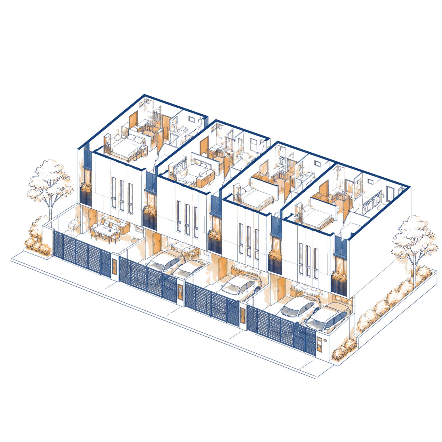 Life Space floor plan illustration