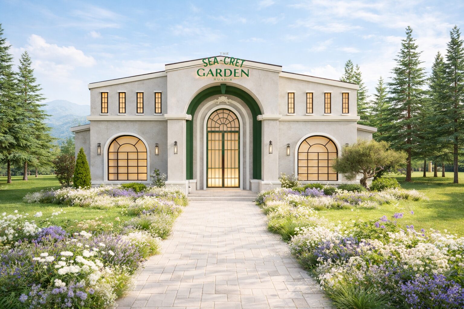 ภาพภายนอก Seacret Garden Hall
